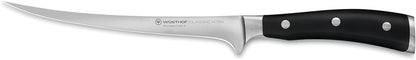 Wüsthof Classic IKON 7" Fillet Knife, Black