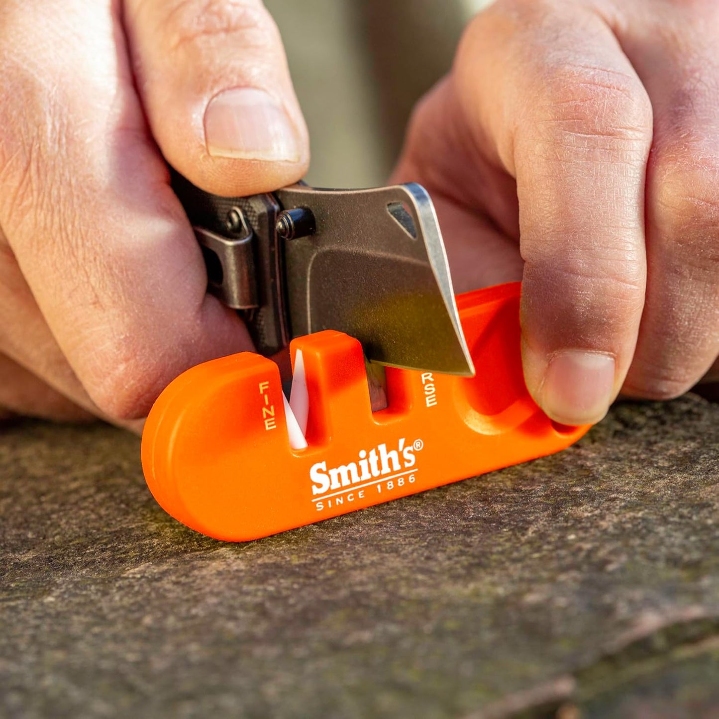SMITH’S Pocket Pal Knife Sharpener, 2-Pack