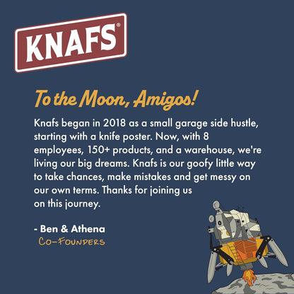 Knafs - Burrito Grande Knife Storage Roll - Large Hanging Expandable Bag with Straps (OD Green)