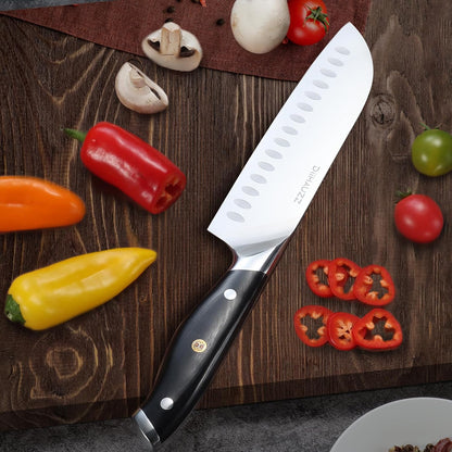DiiHAUZZ Brisket Knife, 12 Inch Carving Knife for Meat, Razor Sharp High Carbon Steel, Full Tang Ergonomic Pakkawood Handle Slicing Knives for Roast Beef, BBQ, Turkey, Grilling Gift for Men