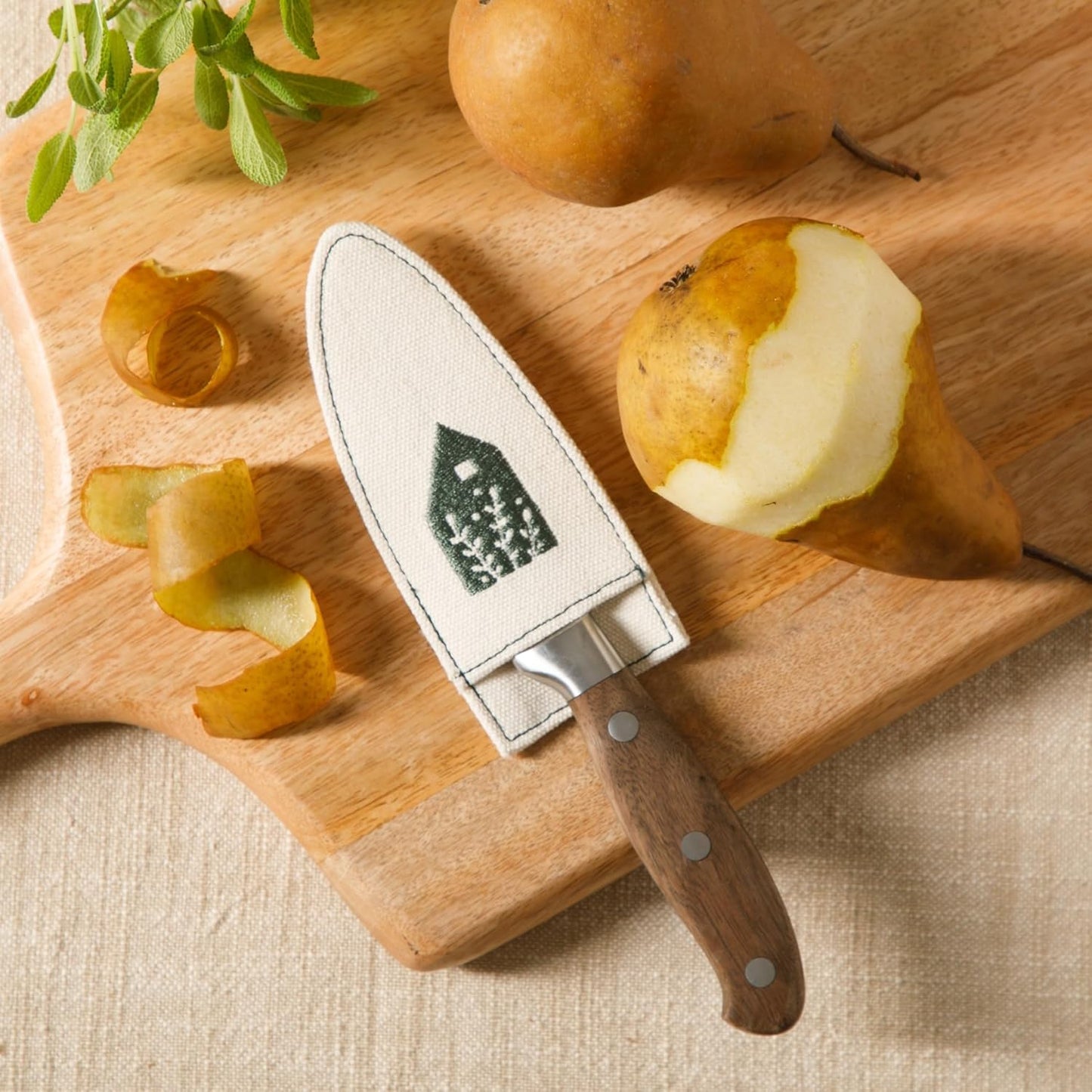 Bloomhouse - Two Time Oprah's Favorite Things Winner - 5" Utility Boning Kitchen Knife German Stainless Steel Blade w/Forged Italian Olive Wood Handle Full Tang for Meat Poultry & Precision Cutting