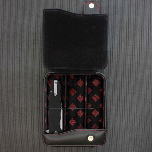 OCASO - Premium Knife Storage Case for Knives, 6 Section Pocket Knife Storage, 88CSW