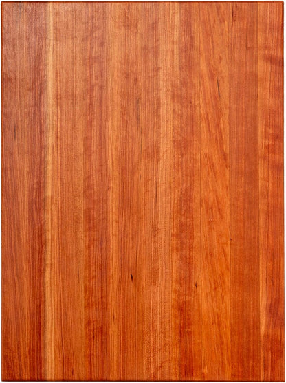 John Boos R-Board Series Rectangular Wooden Maple Cutting Board 20”x15” – 1.5” Thick, 12-lb Reversible Butcher Block with Edge-Grain & Finger Grips – Made in the USA