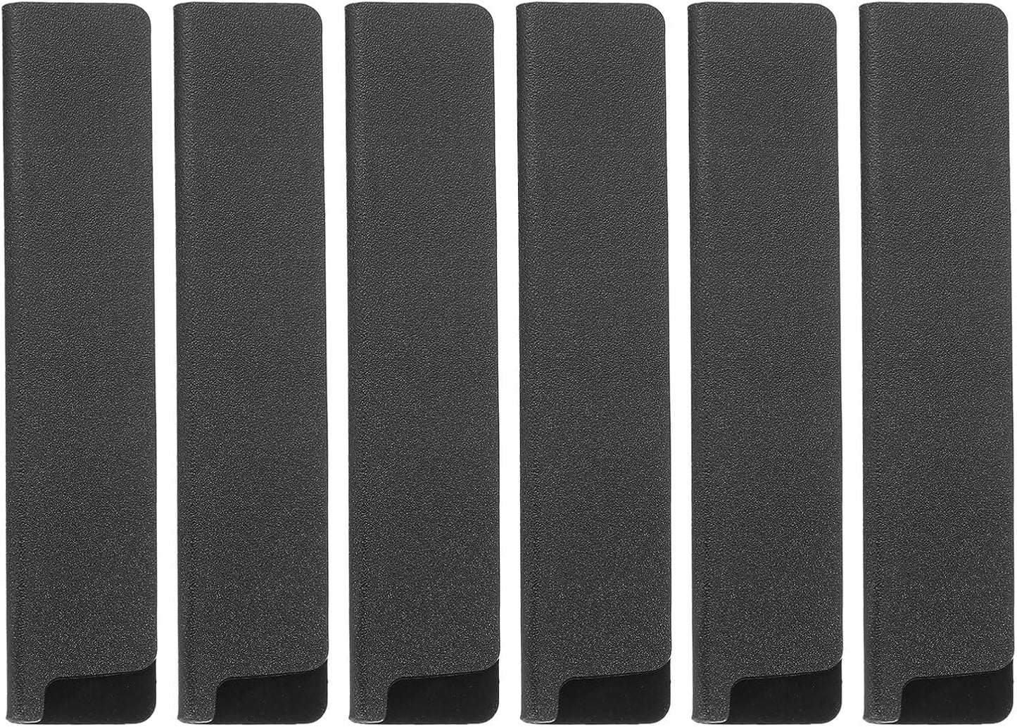 uxcell 2 Pcs Knife Tip Guards 6.5"x 2" ABS Knife Cover Sleeves Knife Case Blade Protector Universal Knife Sheath for Home Kitchen Knife, Black