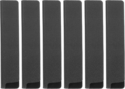 uxcell 2 Pcs Knife Tip Guards 6.5"x 2" ABS Knife Cover Sleeves Knife Case Blade Protector Universal Knife Sheath for Home Kitchen Knife, Black