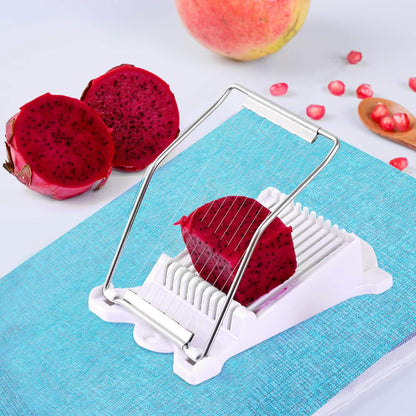 Slicer for Salami Butter Spam and Fruit with 10 Slices Stainless Steel