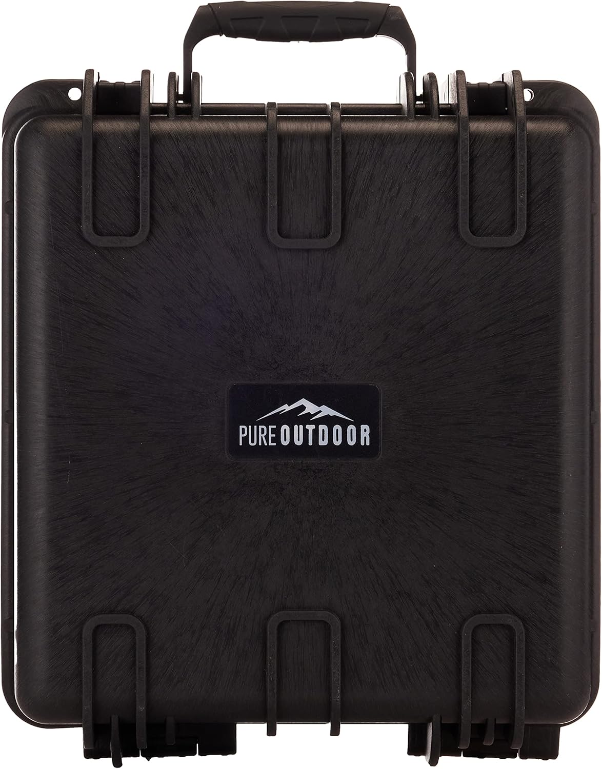 Monoprice Weatherproof/Shockproof Hard Case - Black Ip67 Level Dust and Water Protection Up to 1 Meter Depth with Customizable Foam, 10" x 9" x 7", 6.6 Liter