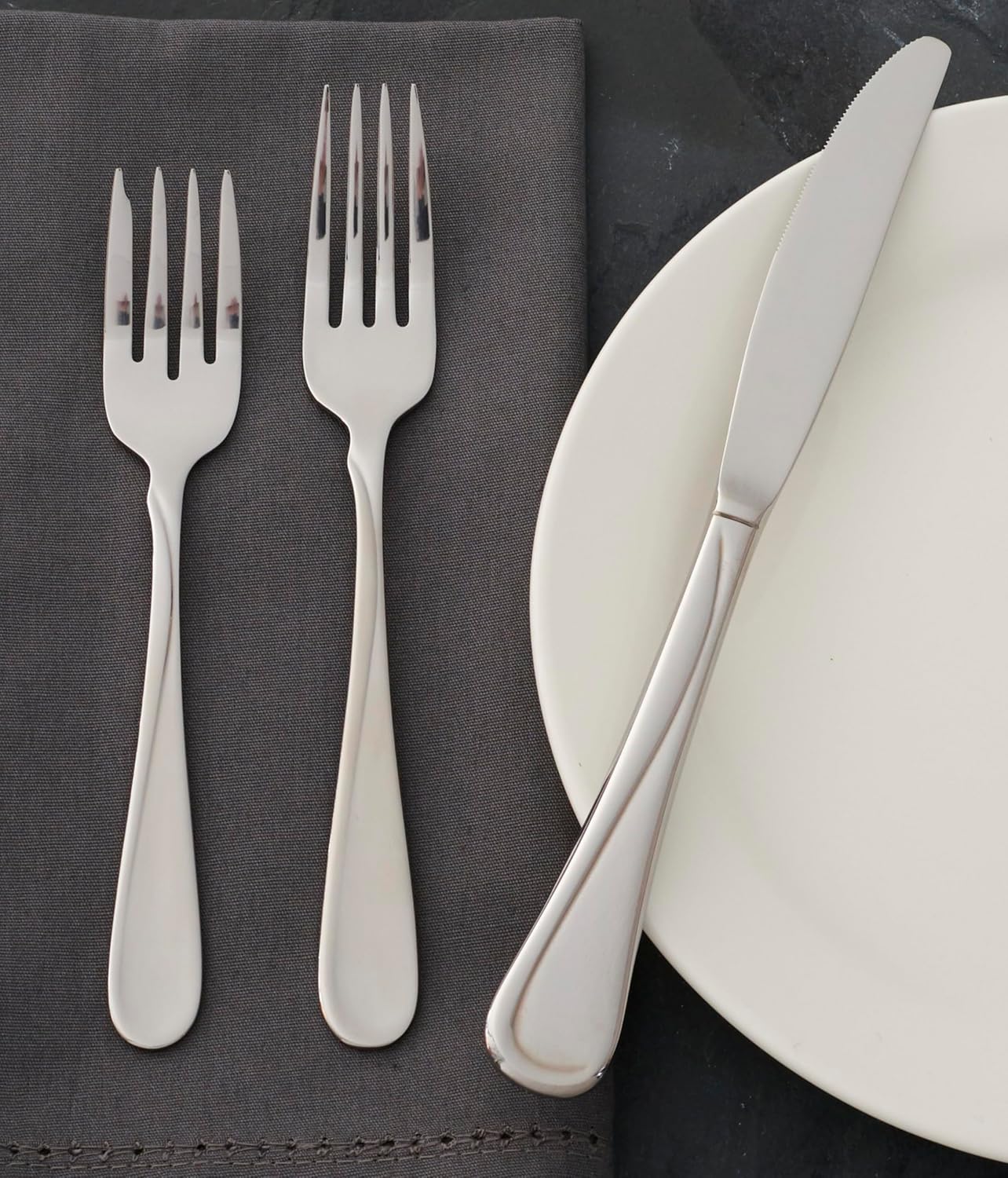 Oneida Flight Steak Knives, Set of 4, Silver