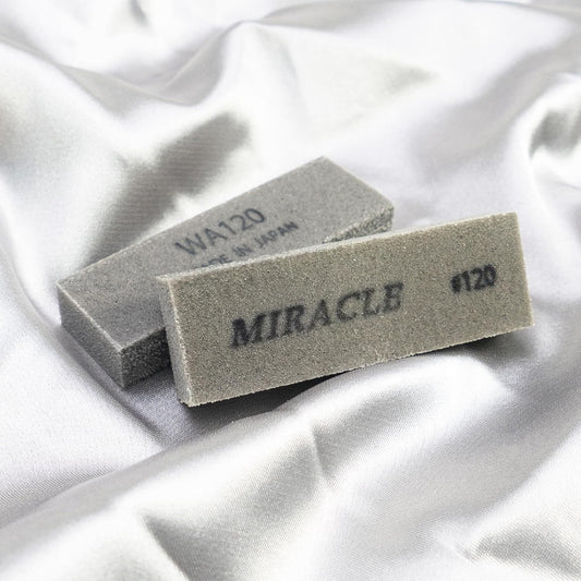 MIRACLE Eraser #120 – Rust & Scratch Remover, Metal Tool Cleaner, Polishing Block – 2.36 x 0.79 x 0.39 in (60 x 20 x 10 mm)