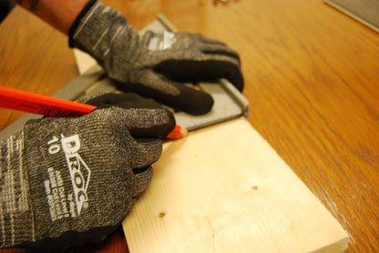 MAGID Touchscreen ANSI A6 Cut-Resistant Work Gloves, 1 Pair, 13-Gauge, Nitrile Coated, 6/XS,Dark Gray
