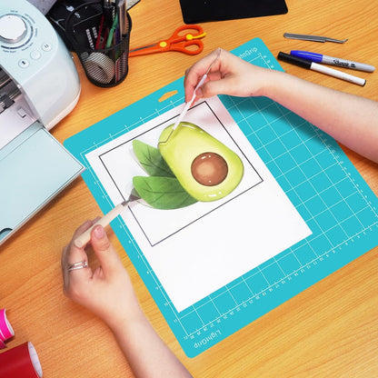 Gwybkq Cutting Mat 12"x12" Standard Grip 8 Pack, Compatible with Cricut Maker 4/Explore Air/One, Non-Slip Durable Adhesive Mats, Replacement Cutting Accessories for Die-Cutting, Quilting & Crafts