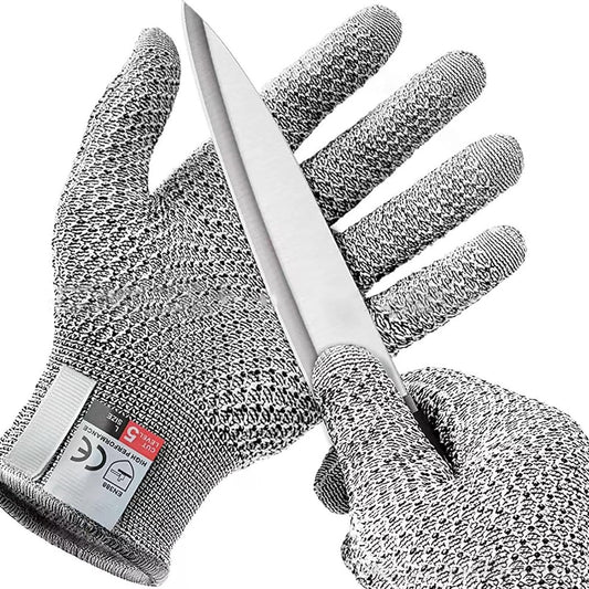 Cut Resistant Gloves - Cut Protective Glove | Breathable Safety Work Gloves Kitchen Gardening Hand Protective Gloves, Cuts