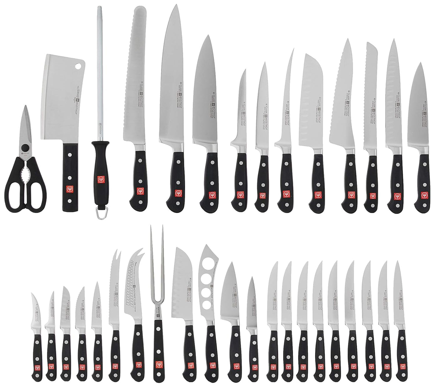 WÜSTHOF Classic 36-Piece Block Set