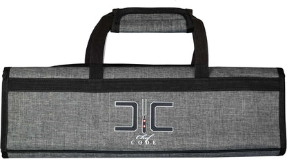 Chef Code Chef Knife Bag, 8 Knife Roll Bag with Accessory Mesh Pockets