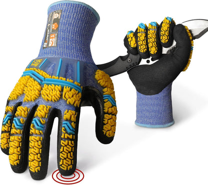 Schwer A4 AIR-SKIN Cut Resistant Work Gloves with Extreme Lightweight & Thin, Grip Glove for Fishing, Refined Work, Gardening Gloves for Yard, Touchscreen, 3D-Comfort Fit, Men Women Gifts, AR3900, L