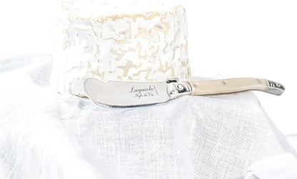 Laguiole Style de Vie Cheese Knife Set - Premium Line Cheese Knives Set with Charcuterie Board - Dishwasher Safe - Premium Tableware