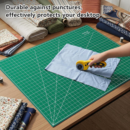 Worklion Self Healing Cutting Mat for Craft-Thickened 18inch x 12inch fabric sewing mat for quilting,rotary cutting, nonslip