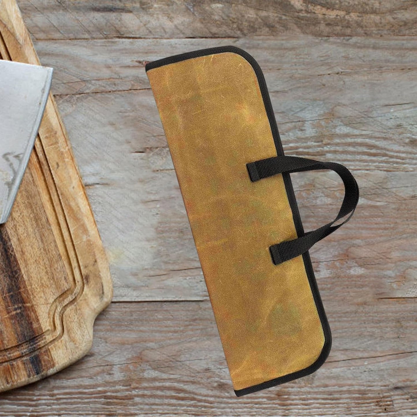 Knife Roll Bag Multifunction Portable Knives Pouch for Travel Cooking Picnic
