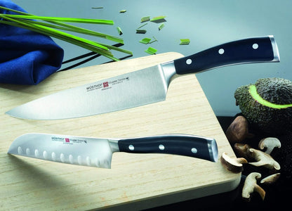 WÜSTHOF Classic IKON 5" Hollow Edge Santoku Knife