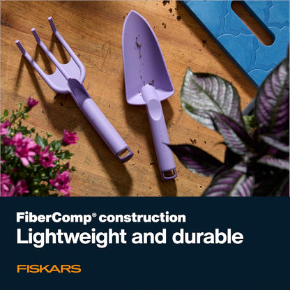 Fiskars 2-Piece Pruning & Veggie Shears Set, Explore Collection Garden Tool Kit, Bypass Pruner for Light Trimming, Vegetable Shears with Serrated Stainless Steel Blades for Harvesting Flowers & Herbs