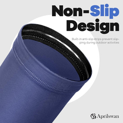Arm Sleeves, UV Sun Protection Sports Non Slip Compression Cover for Men/Women