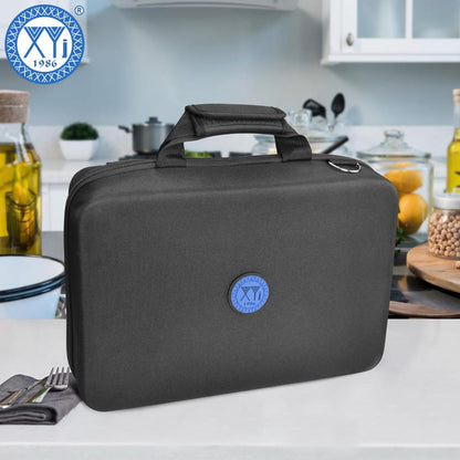 XYJ 26 Slots Knife Bag, Oxford Cloth Carrying Case, Professional Chef Knife Storage Case, Knife Carrier Travel Knives Roll Bag for Kitchen Knives Accessories Utensil