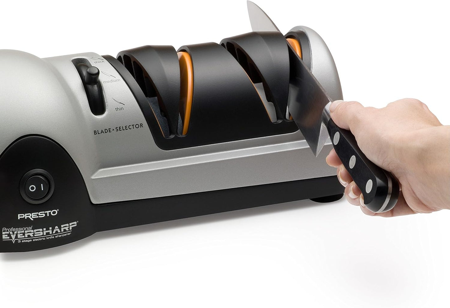 Presto 08810 Professional Electric Knife Sharpener, Multi/None