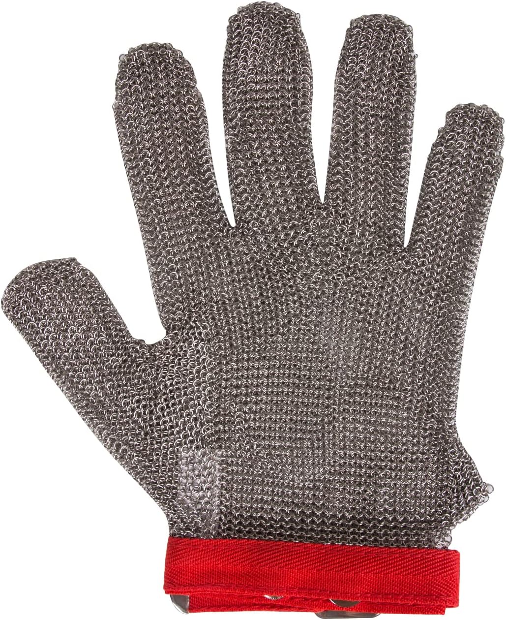 ThreeH Cut Resistant Gloves Stainless Steel 304L Wire Mesh for Cutting Slicing Chopping Meat Processing GL08 S(One piece)