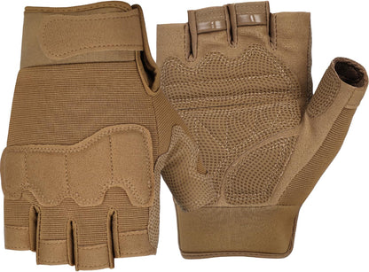 FIORETTO Fingerless Workout & Exercise Gloves for Gym, Weight Lifting, Airsoft, Shooting, Hunting, Hiking, Cycling, Driving, Motorcycle, Climbing M210603