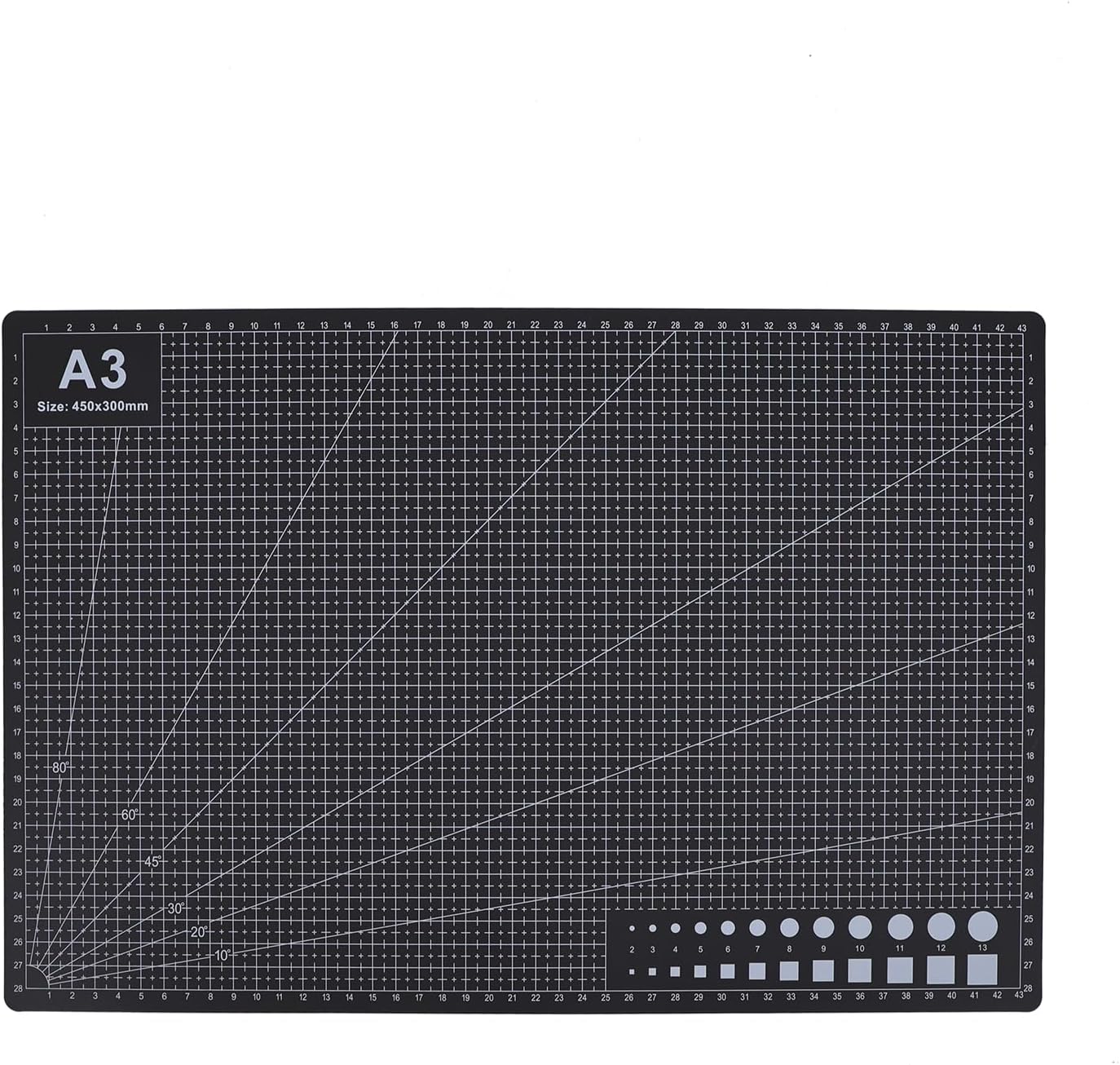 Cutting Mat A3 Pink, Self Healing Cutting Mat 12x18 Inch, 5-Ply Rotary Cutting Board Double-sided for Cutting Quilting Modeling Projects