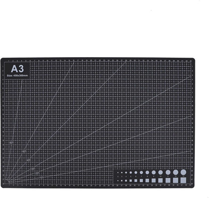 Cutting Mat A3 Pink, Self Healing Cutting Mat 12x18 Inch, 5-Ply Rotary Cutting Board Double-sided for Cutting Quilting Modeling Projects