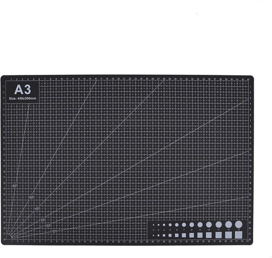 Cutting Mat A3 Pink, Self Healing Cutting Mat 12x18 Inch, 5-Ply Rotary Cutting Board Double-sided for Cutting Quilting Modeling Projects
