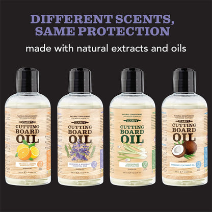 CLARK'S Cutting Board Oil - Coconut Extract Oil for Cutting Board - Made with Fractionated Coconut Oil for Kitchen Countertops, Butcher Blocks, Wooden Bowls and Utensils