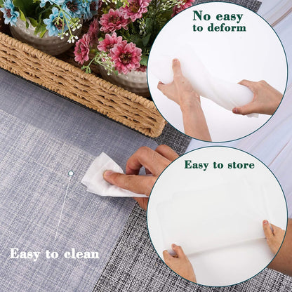 Gartful Extra Large Transparent Silicone Mat, Countertop Protector, 25.2 x 17.7 inches Silicone Sheet for Crafts Resin Jewelry Casting Mat Pad Nonstick Table Placemat