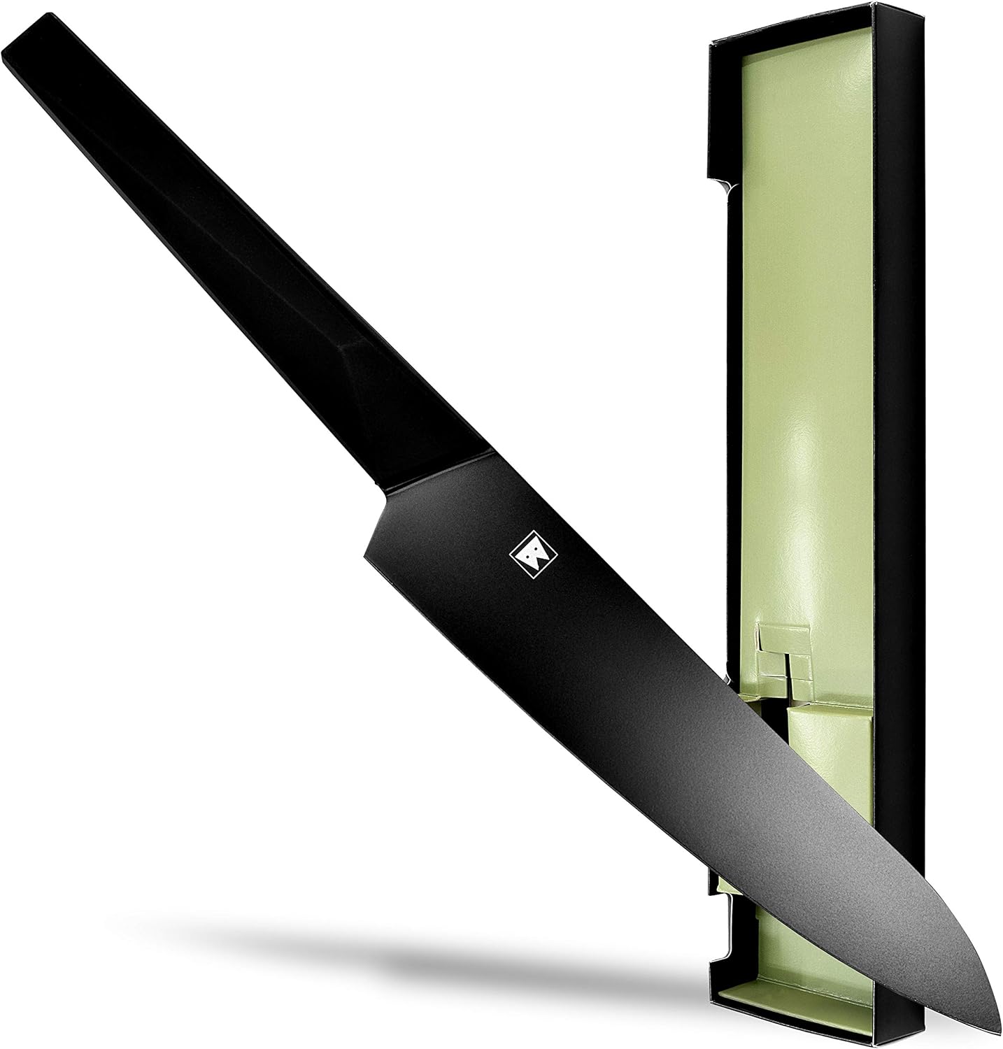 Seki Japan Via Kitchen Japanese Chef Kitchen Knife, Molybdenum Steel Gyuto Knife, TPR & ABS Handle, 185 mm (7.2 in)