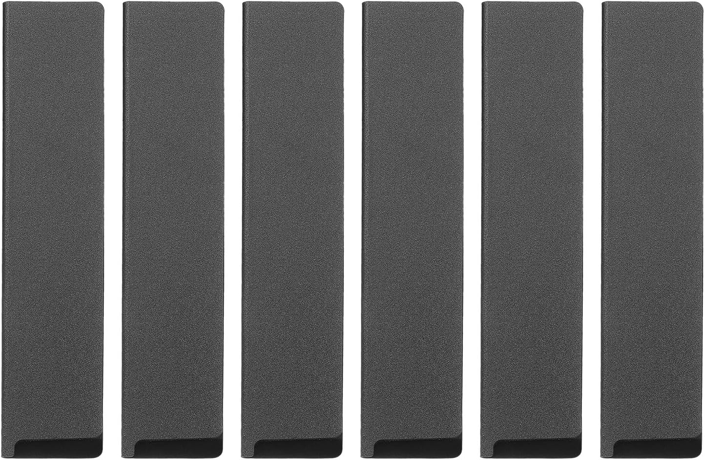 uxcell 2 Pcs Knife Tip Guards 6.5"x 2" ABS Knife Cover Sleeves Knife Case Blade Protector Universal Knife Sheath for Home Kitchen Knife, Black
