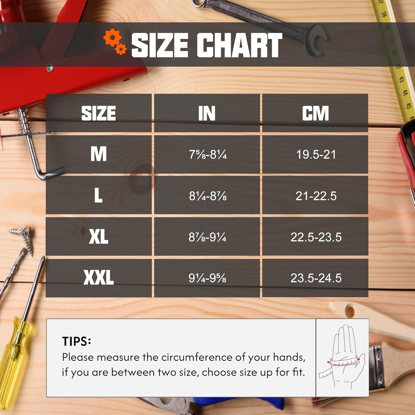 HANDLANDY Work Gloves for Men & Women, Utility Mechanic Working Gloves Touch Screen, Flexible Gardening Gloves for Yard