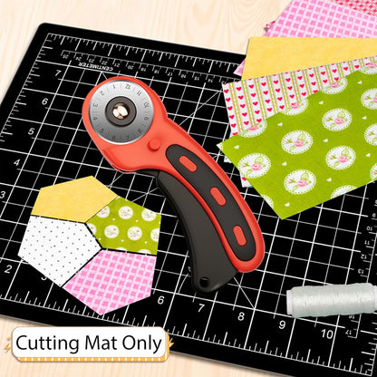DIYSELF Cutting Mat 8in×6in, Self Healing Cutting Mat, A5 Rotary Cutting Mats for Crafts Sewing Hobby Fabric Project, 5-Ply Craft Cutting Board Double Sided, Craft Mat, Matting & Mounting Materials