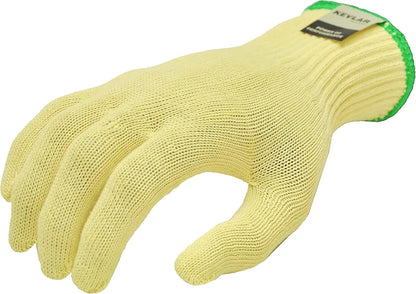 G & F Products 1678M Yellow Medium Cut Resistant Kevlar Knit Work Gloves