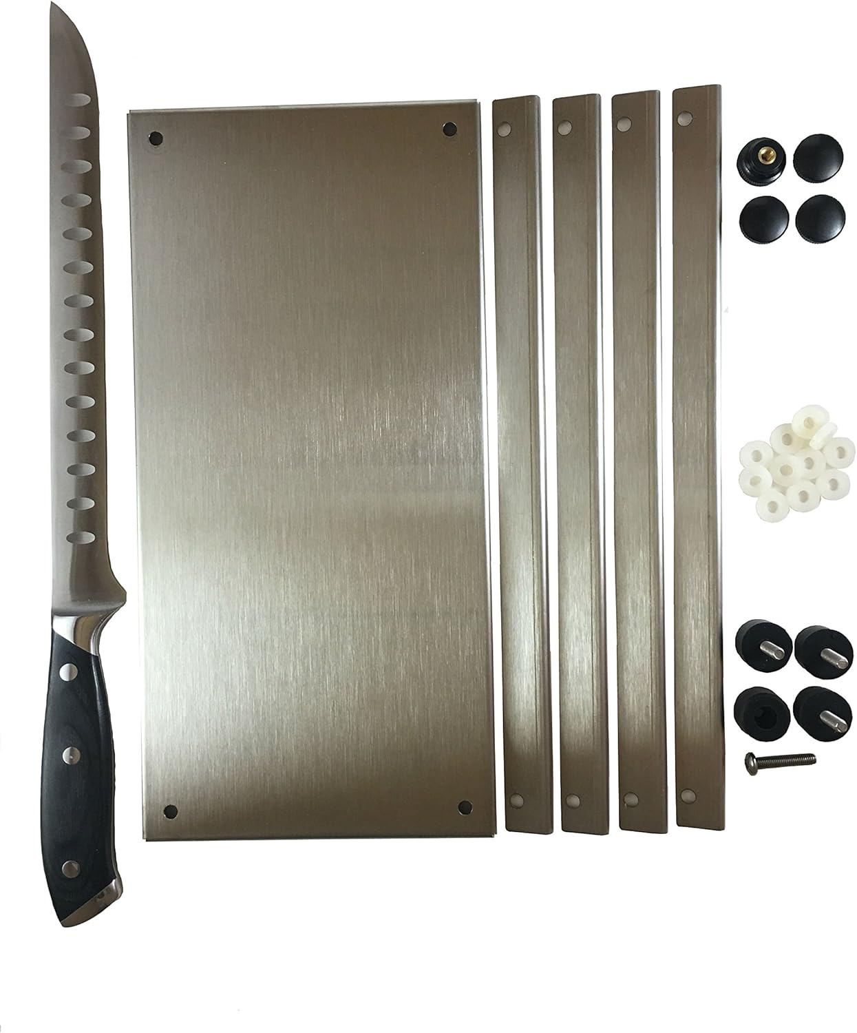 Meat slicer Stainless Steel Jerky Maker Cutting Board With 10-Inch Professional Slicing and Carving Knife
