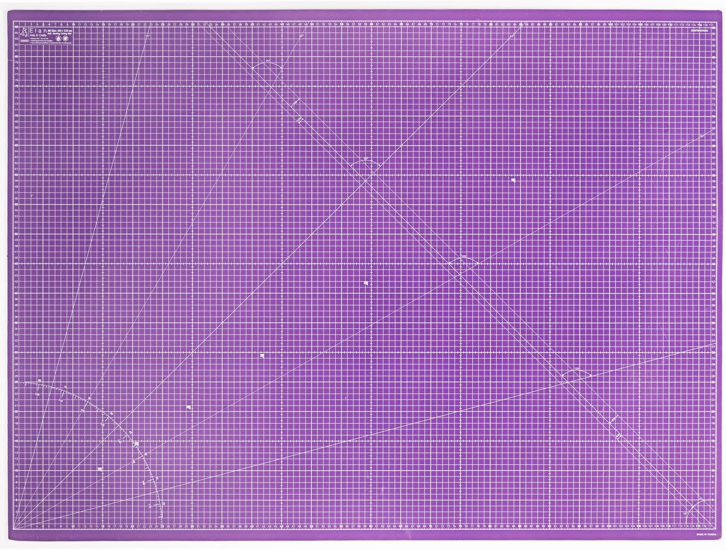 Elan Cutting Mat A3 Pink & Purple, Self Healing Cutting Mat 12x18 Inch, 5-Ply Craft Board Pink, Hobby Board for Crafts 12x18 Inch