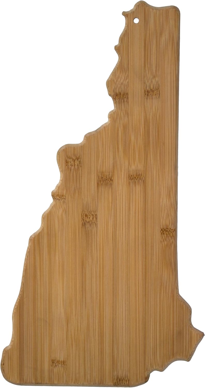 Totally Bamboo Oklahoma State Shaped Bamboo Serving and Cutting Board