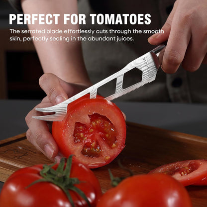 PAUDIN Chef Knife, 10 Inch Meat Knife, Ultra Sharp Brisket Slicing Knives, High Carbon Stainless Steel Kitchen Knife with Ergonomic Handle for BBQ, Roast, Meats and Vegetables
