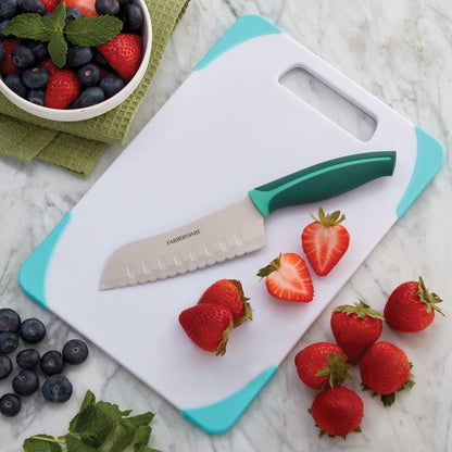 Farberware Precise Slice Utility Knife Set, 3 Piece, Multicolor