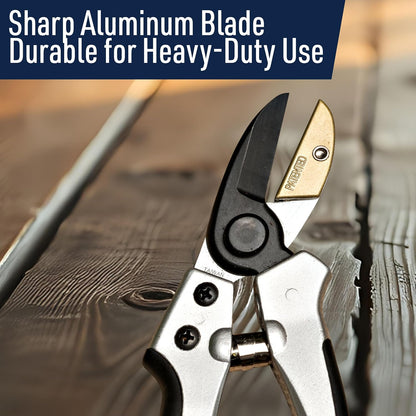 Pruning Shears - Garden Scissors Florist Snips - 2.5” Blades - Flower Scissors for Cutting Fresh Flowers, Trimming, or Harvesting Herbs or Fruit - Pruners for Gardening Tools by Kings County Tools