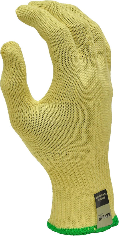 G & F Products 1678M Yellow Medium Cut Resistant Kevlar Knit Work Gloves