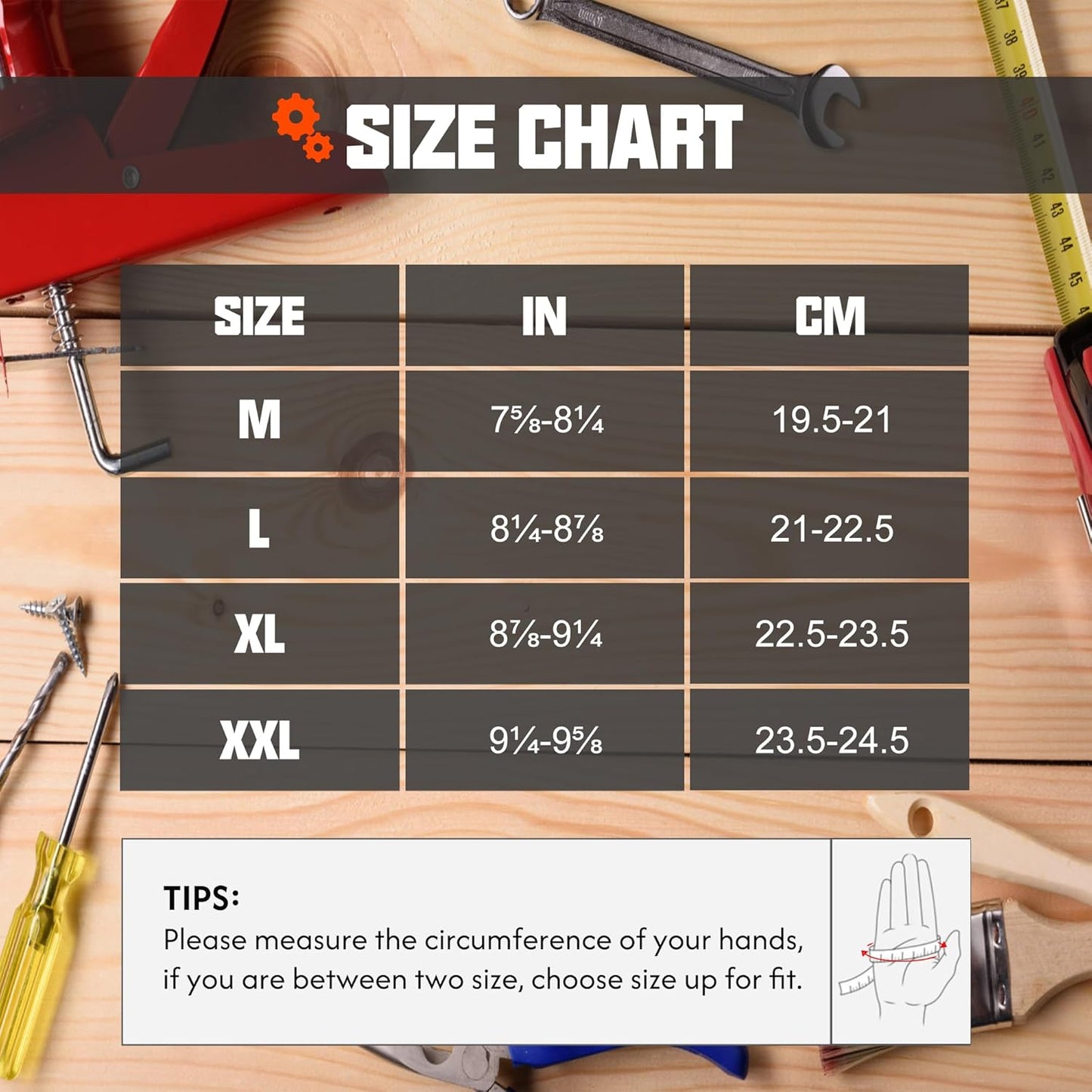 HANDLANDY Work Gloves for Men & Women, Utility Mechanic Working Gloves Touch Screen, Flexible Gardening Gloves for Yard