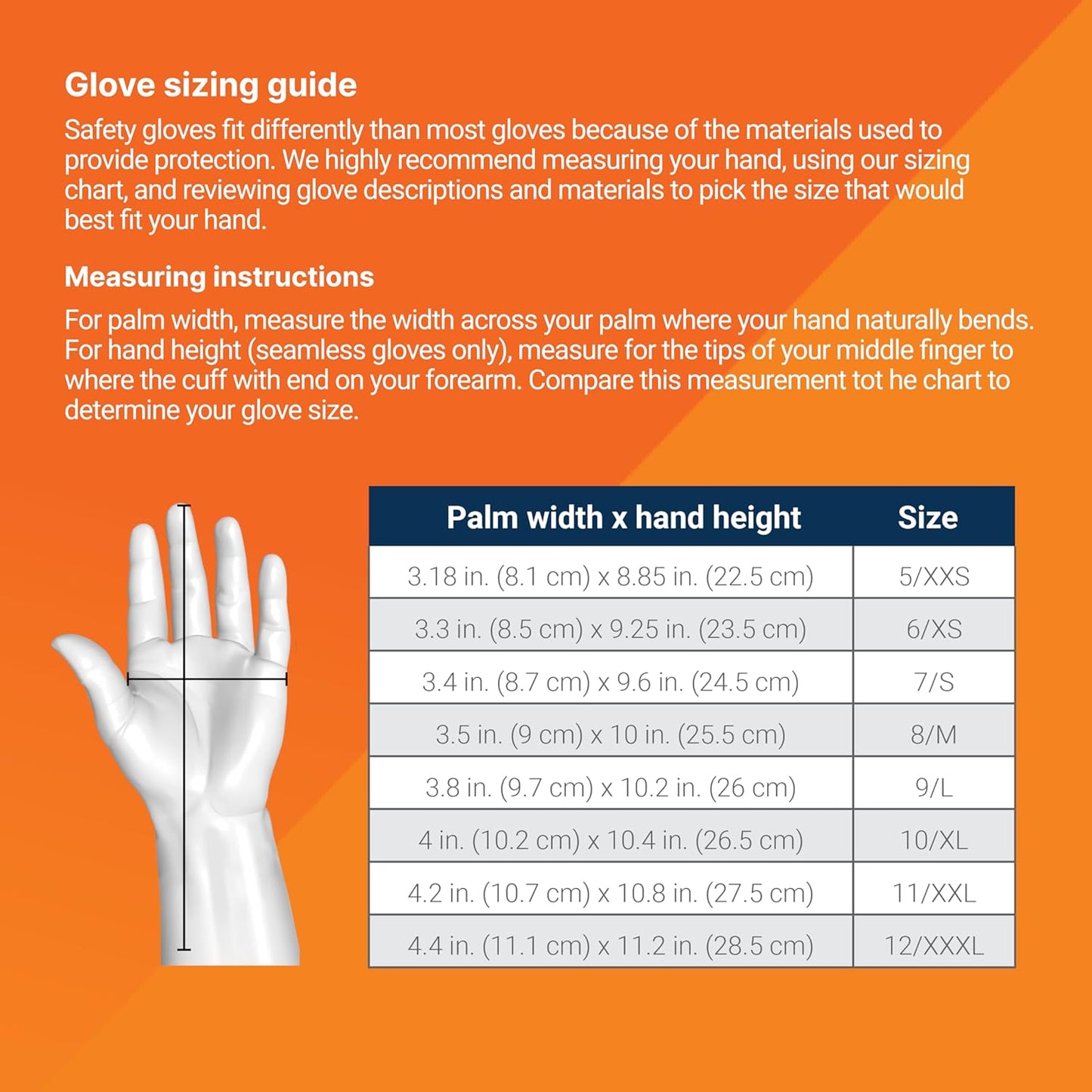 HexArmor Chrome SLT Goatskin Work Gloves, Oil & Slip Resistant, Cut-Resistant (ANSI A4–A9), Impact & Non-Impact