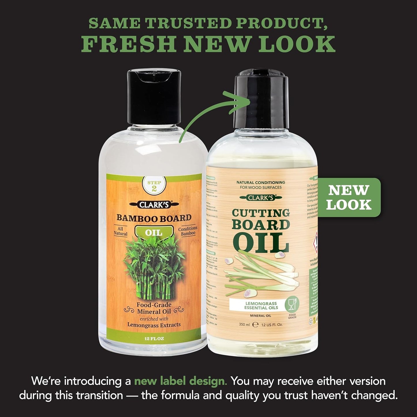 CLARK'S Cutting Board Oil - Coconut Extract Oil for Cutting Board - Made with Fractionated Coconut Oil for Kitchen Countertops, Butcher Blocks, Wooden Bowls and Utensils