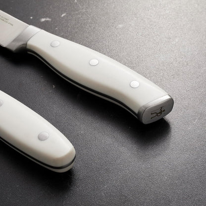 HENCKELS Forged Accent Razor-Sharp 2-pc Carving Knife Set, White Handle, German Engineered Informed by 100+ Years of Mastery